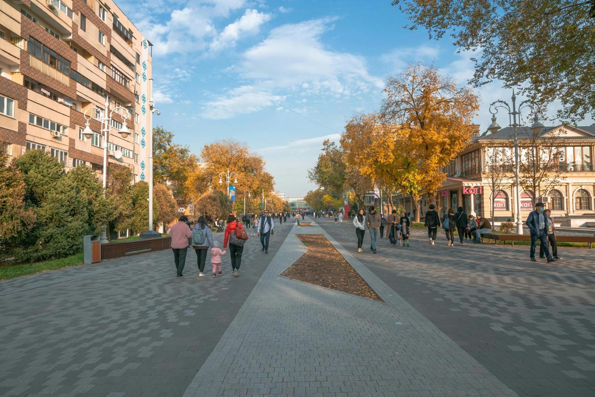 Nadezhda Apartments On Zhibek Zholy Avenue 33 Alma-Ata Exteriör bild